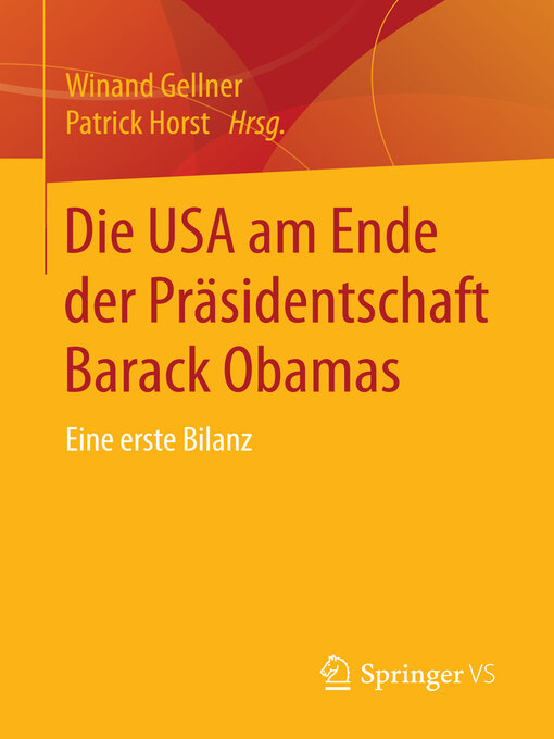 Title details for Die USA am Ende der Präsidentschaft Barack Obamas by Winand Gellner - Available